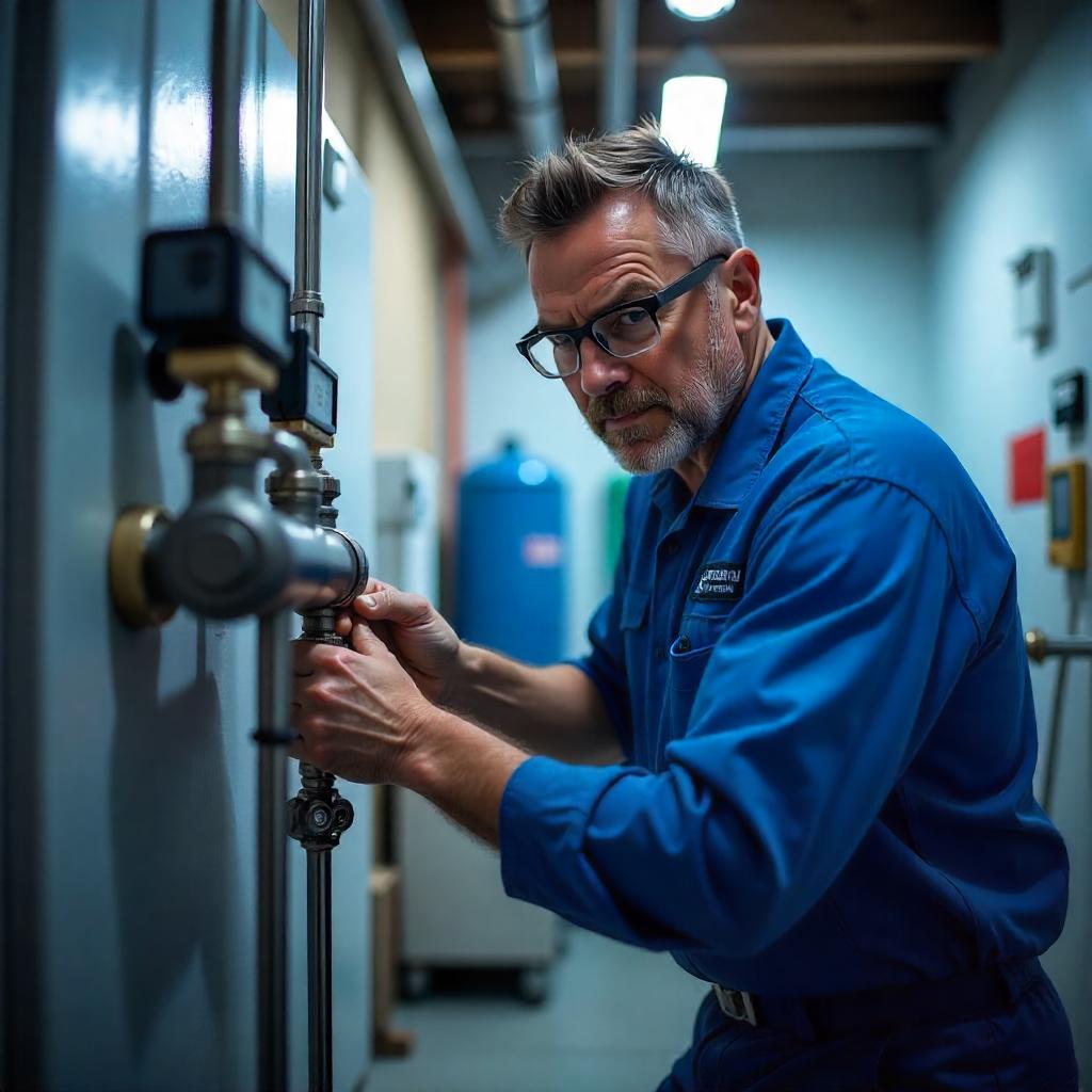 Монтаж системы очистки воды