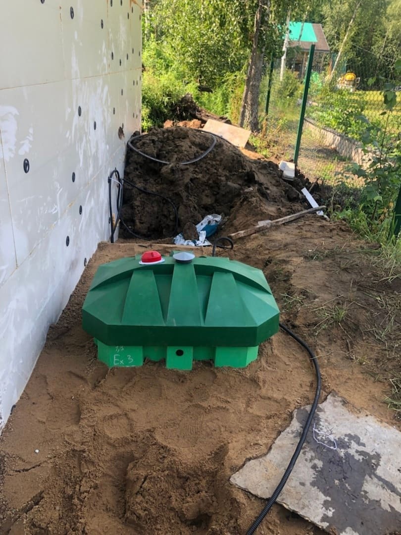 Септик Mezler aqua 3 un, насосная